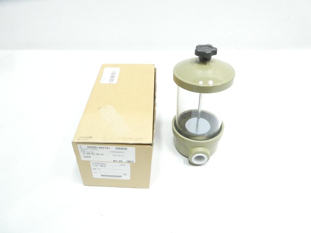 03009064010 C-59-01-01-0 RA-11 PNEUMATIC FILTER 3/4IN NPT