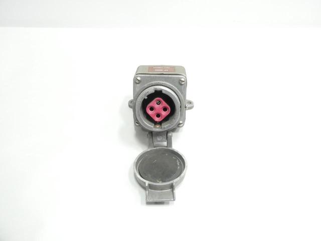 CROUSE HINDS AR342 ARKTITE RECEPTACLE 4P 3W 30A AMP 600V-AC
