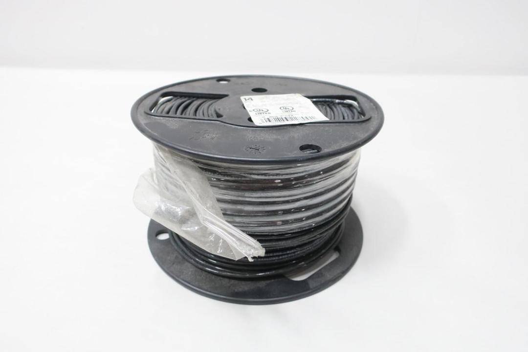 SOUTHWIRE 22-95-59-01 BLACK COPPER MTW THWN THHN WIRE 14AWG 500FT 600V-AC