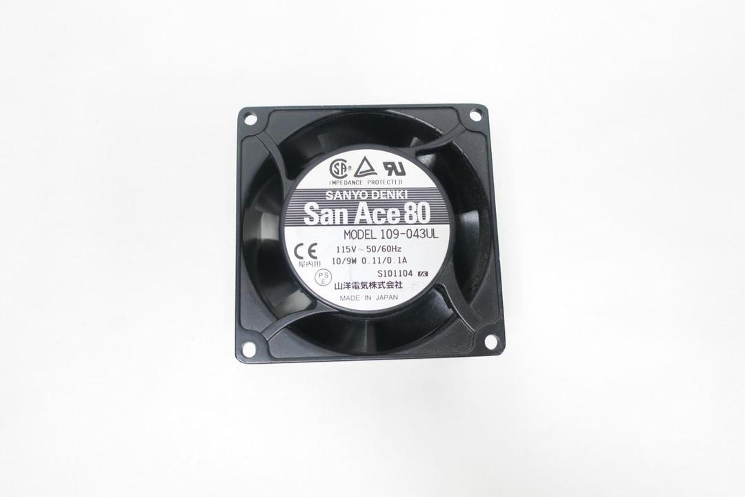 SANYO DENKI 109-043UL SAN ACE 80 FAN 115V-AC