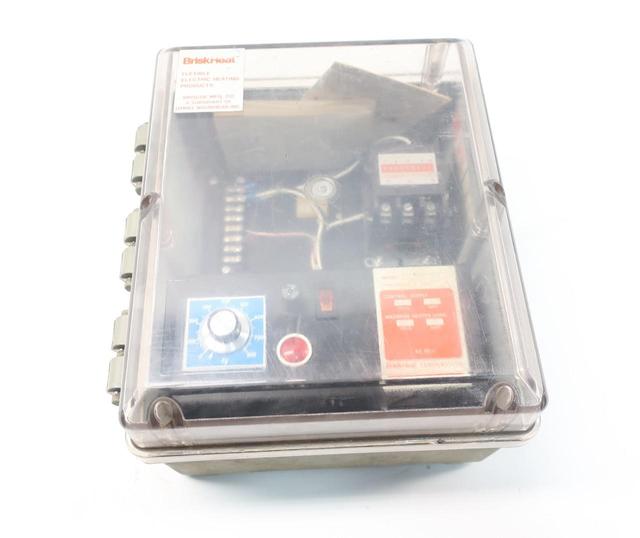 BRISCOE TC 6111-800 BRISKHEAT TEMPERATURE CONTROLLER 0-800F 120V-AC