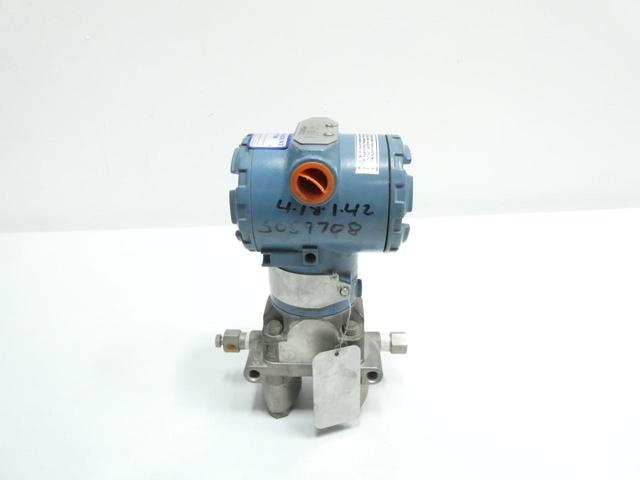 ROSEMOUNT CD2A22A1AB4 DIFFERENTIAL PRESSURE TRANSMITTER 0-30IN-H2O 10.5-55V-DC