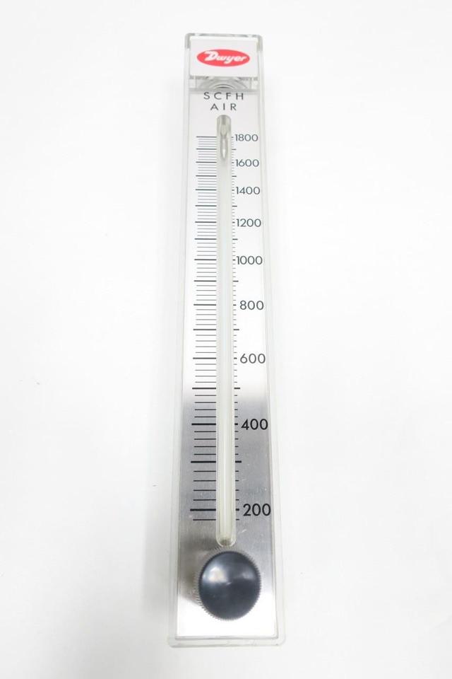 DWYER RMC-108-SSV FLOW METER 200-1800SCFH 10IN