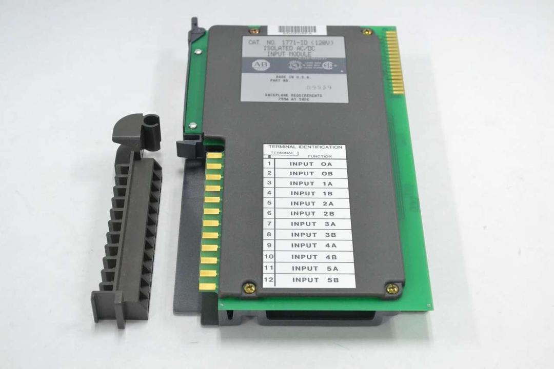 ALLEN BRADLEY 1771-ID PLC-5 ISOLATED INPUT MODULE SER A