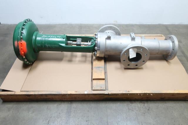 HYDRO-THERMAL K414-ASX K-SERIES FISHER 667 SIZE 70 STAINLESS HYDROHEATER 6IN 150