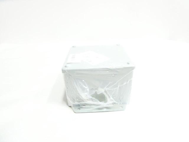 HOFFMAN A606SC STEEL JUNCTION BOX ENCLOSURE 6IN X 6IN X 4IN