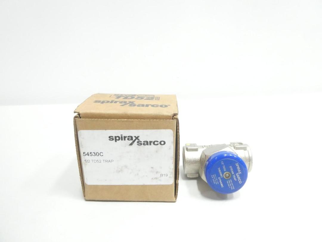 SPIRAX SARCO 54530C TD52 STEEL THREADED STEAM TRAP 600PSI 1/2IN NPT