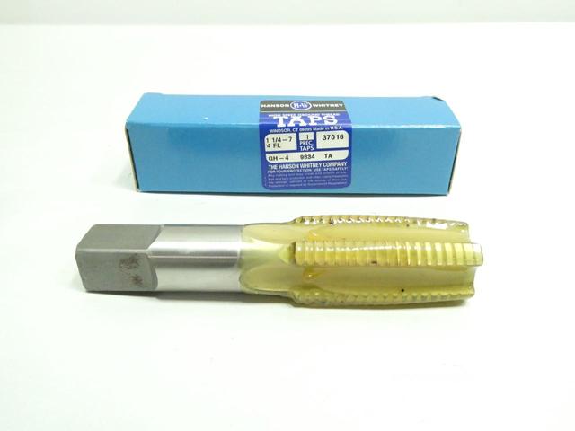 HANSON WHITNEY 37016 1 1/4-7 4FL GH-4 PIPE BOLT TAP
