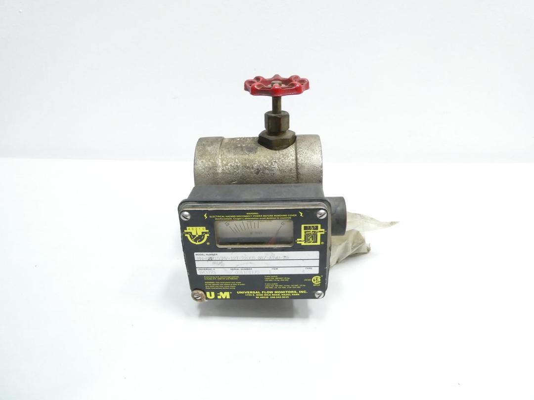 UFM MN-NSB15GMV-12T-220CS.887-A1WU-7D FLOW METER 0-15GPM 3/4IN NPT 480V-AC