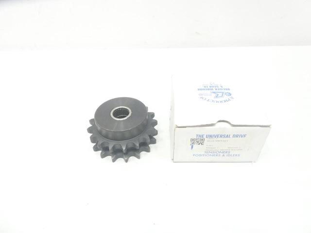 BREWER MACHINE D60B17F DOUBLE IDLER CHAIN SPROCKET 1IN 17T