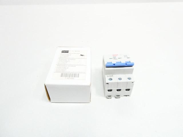 DAYTON 5ZVG5 MINIATURE CIRCUIT BREAKER 3P 63A AMP 480V-AC