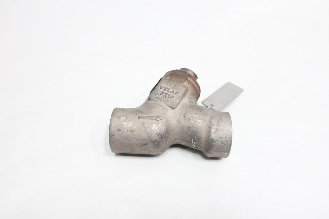 VELAN A STEEL SOCKET WELD GLOBE VALVE 3/4IN