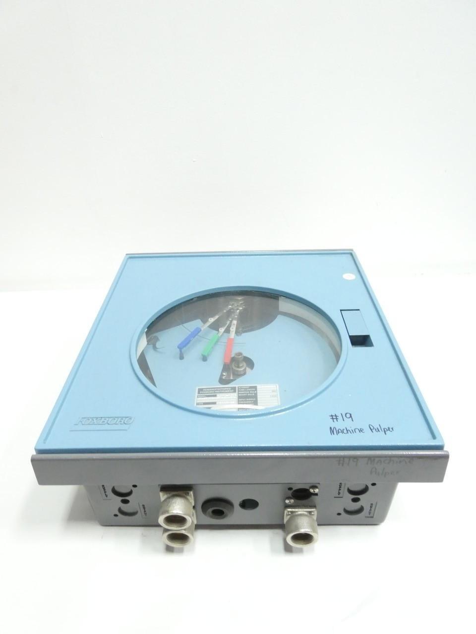 FOXBORO 40PR-RFE3F/EB-1A/EB-1A/EB-1A CHART RECORDER