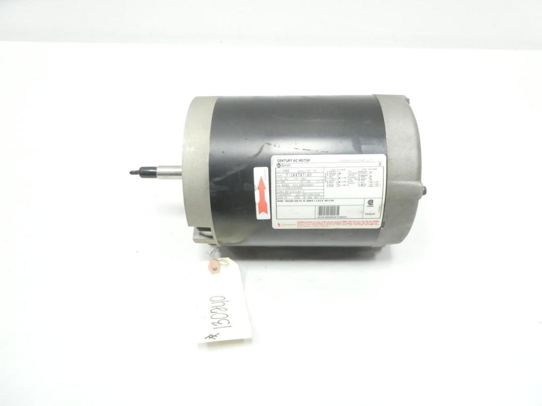AO SMITH H446 SC AC MOTOR L56J 3PH 3/4HP 3450RPM 208-230/460V-AC