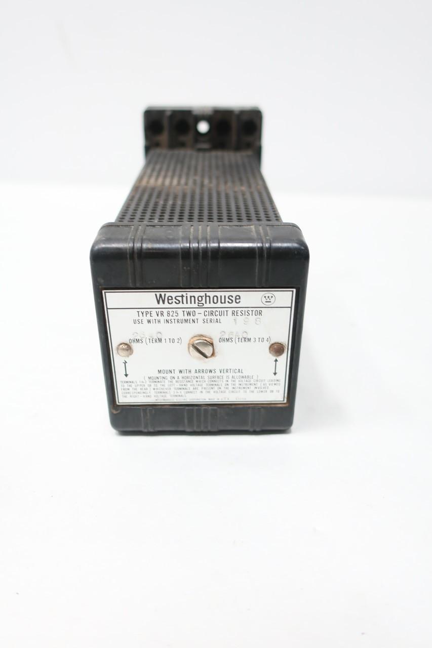WESTINGHOUSE VR 825 TWO-CIRCUIT RESISTOR 2640OHM
