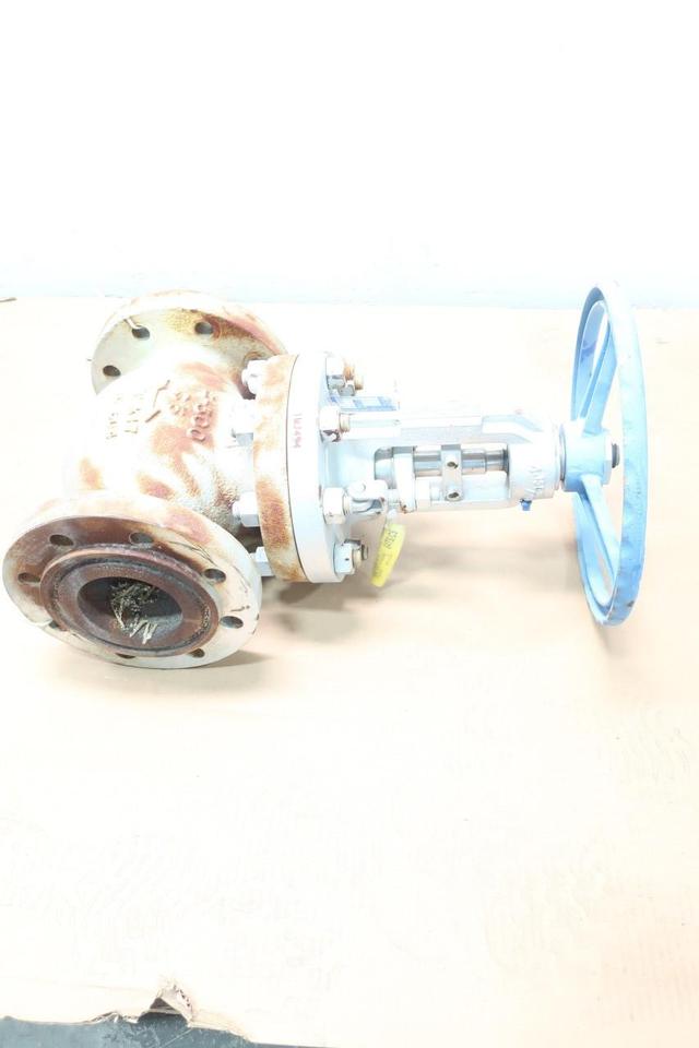VELAN F12-1074C-04TS MANUAL STEEL FLANGED GLOBE VALVE 4IN 300