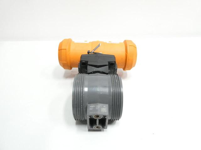 GEORG FISCHER 546 PRO PA21 DN50 PNEUMATIC CPVC THREADED BALL VALVE 2IN