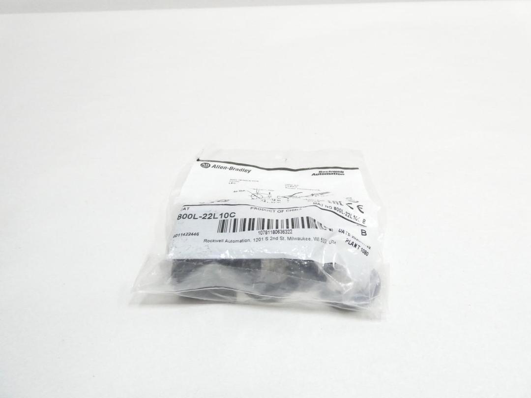 ALLEN BRADLEY 800L-22L10C PILOT LIGHT 120V-AC/DC