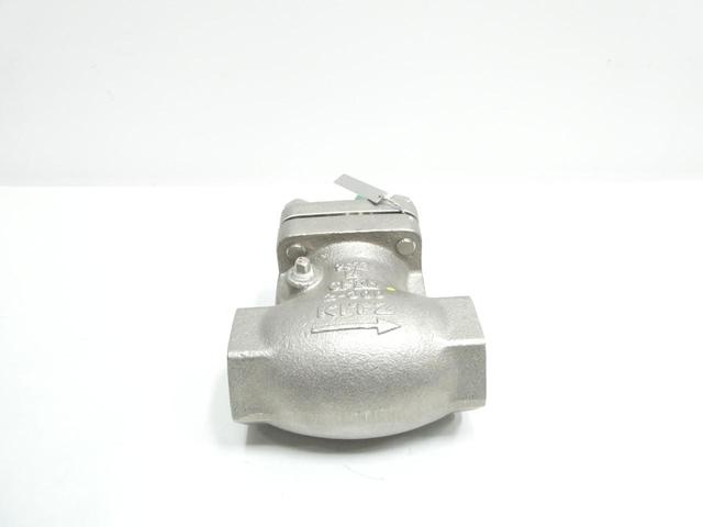 KITZ AW300UOM STAINLESS SOCKET WELD CHECK VALVE 2IN 300