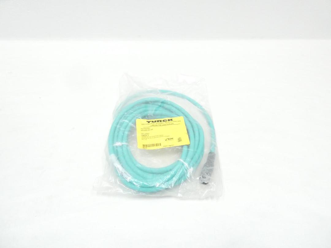 TURCK RSS RJ45S 841-5M ETHERNET CORDSET CABLE 42V 1.5A 5M