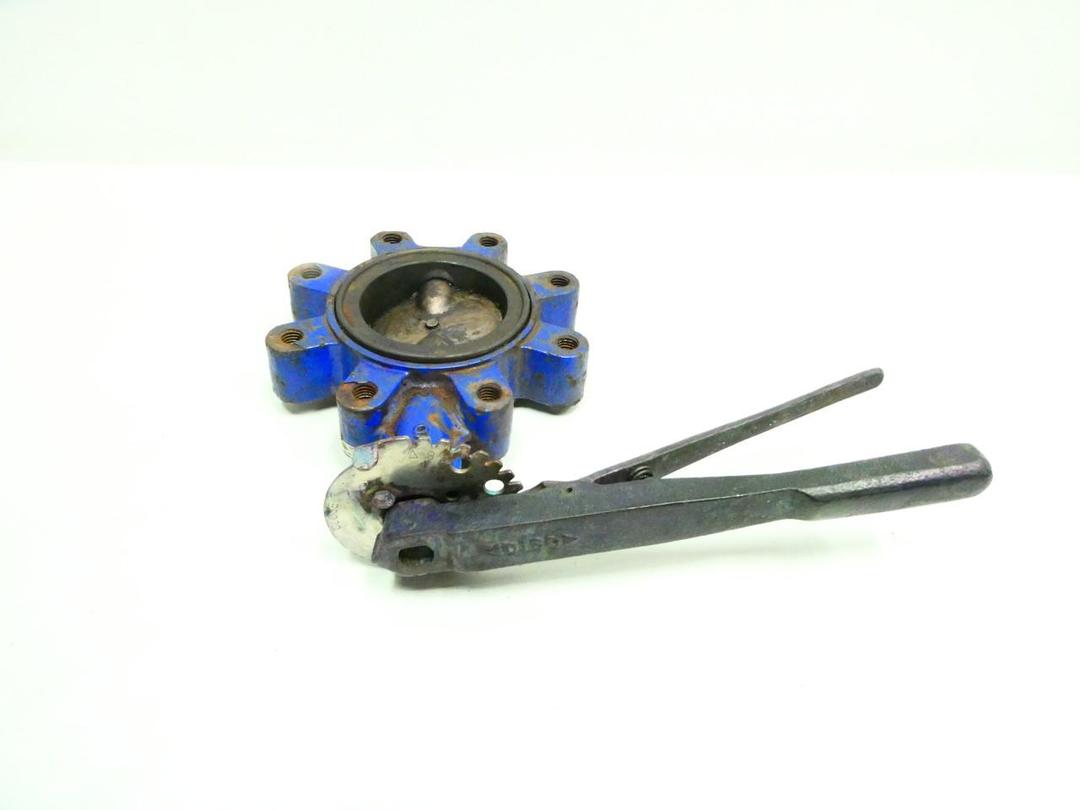 AMRI KSB 3G6K6XC ISORIA 16 MANUAL LUGGED BUTTERFLY VALVE 4IN