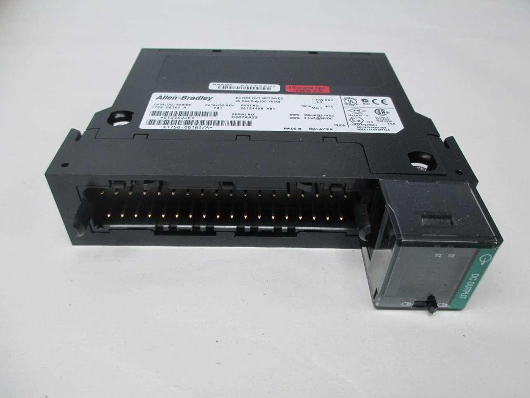 ALLEN BRADLEY 1756-OB16I CONTROLLOGIX OUTPUT MODULE SER A