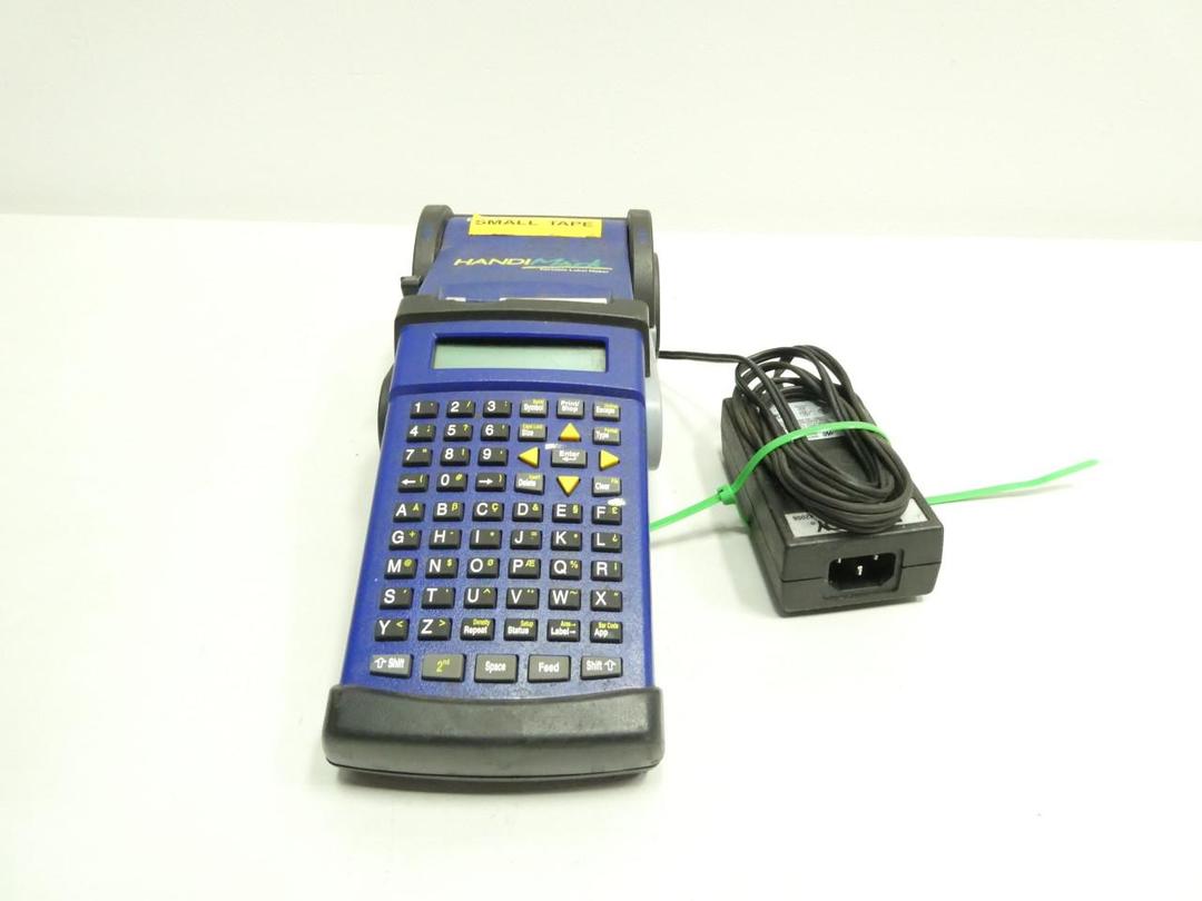 BRADY HANDIMARK PORTABLE LABLE PRINTER 7.2V-DC