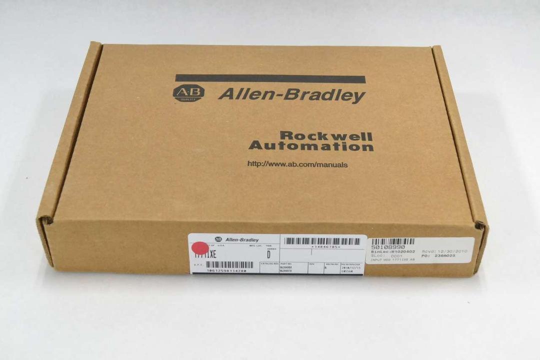 ALLEN BRADLEY 1771-IXE THERMOCOUPLE MILLIVOLT INPUT MODULE SER D