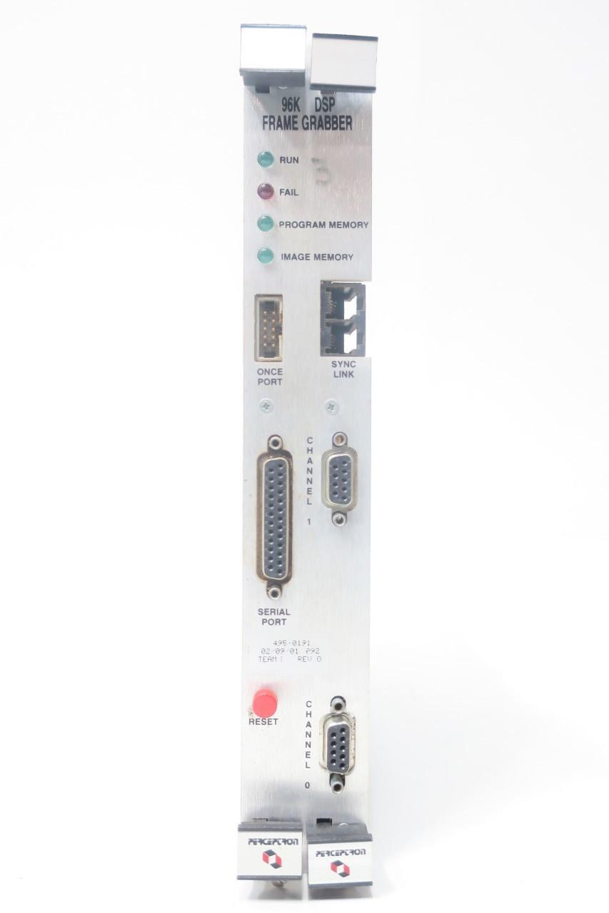 PERCEPTRON 495-0192 495-0191 500-0192 FRAME GRABBER BOARD REV O