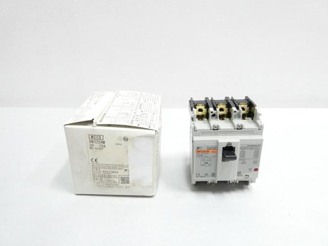 FUJI B32SAM-3P010 MOLDED CASE CIRCUIT BREAKER 3P 10A AMP 230/400V-AC