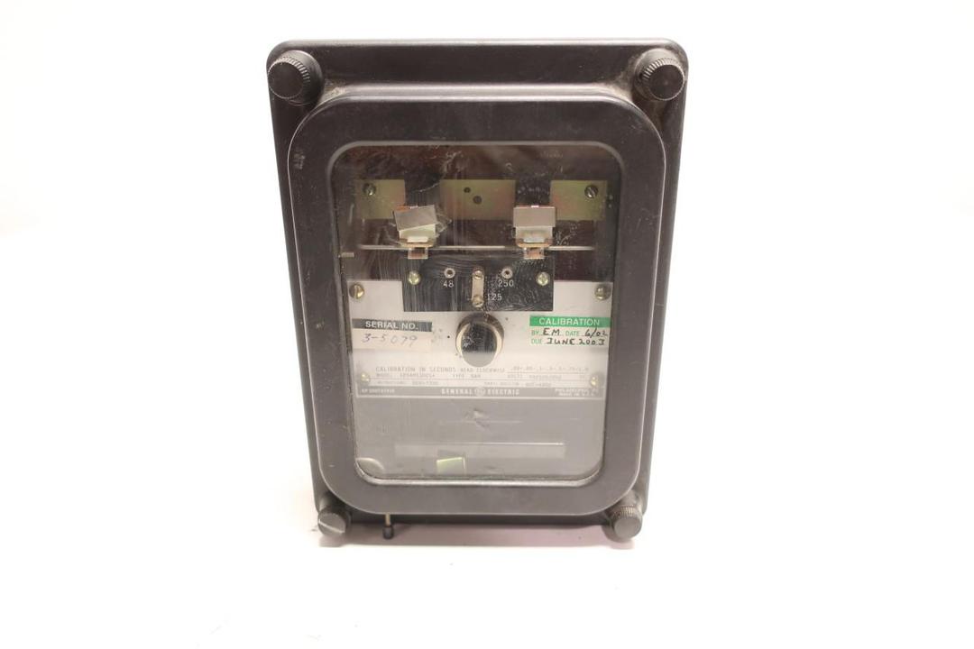 GENERAL ELECTRIC GE 12SAM11D21A SAM TYPE 48/125/250V-DC TIME RELAY