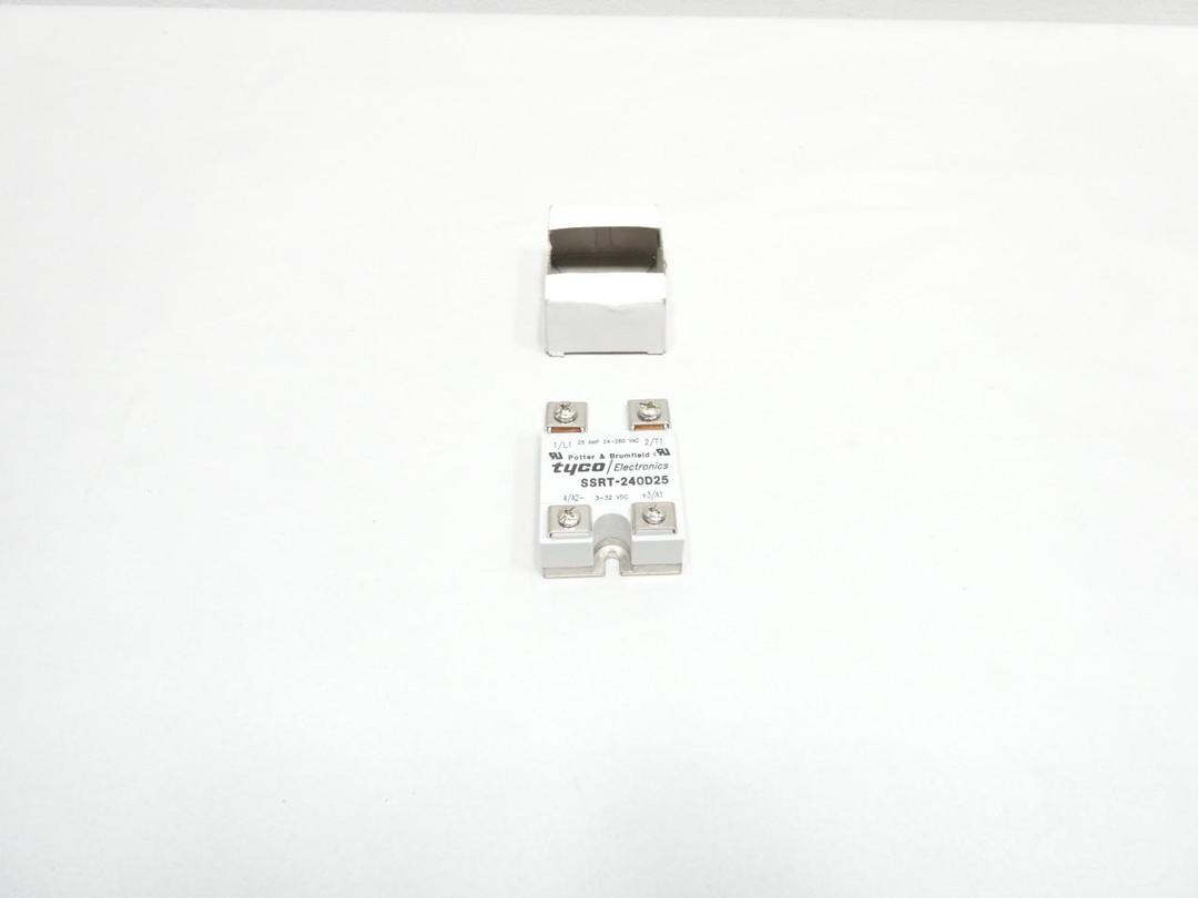 POTTER BRUMFIELD SSRT-240D25 SOLID STATE RELAY 24-280V-AC 3-32V-DC