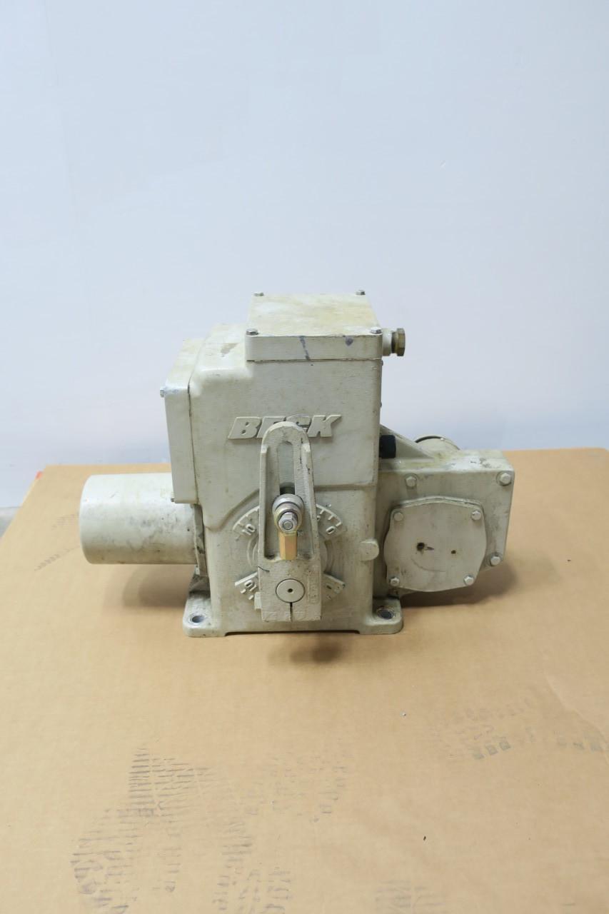 BECK 11-208-039320-01-02 ROTARY DAMPER DRIVE ACTUATOR 300VA 120V-AC