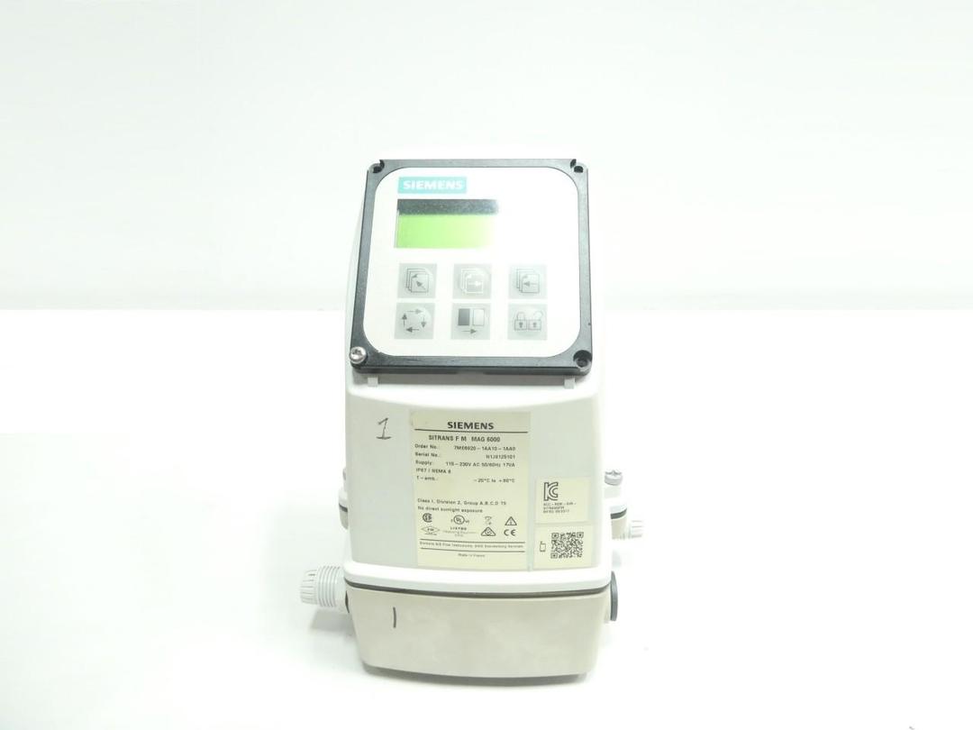 SIEMENS 7ME6920-1AA10-1AA0 SITRANS FM MAGFLO MAG 6000 FLOW TRANSMITTER 230V-AC