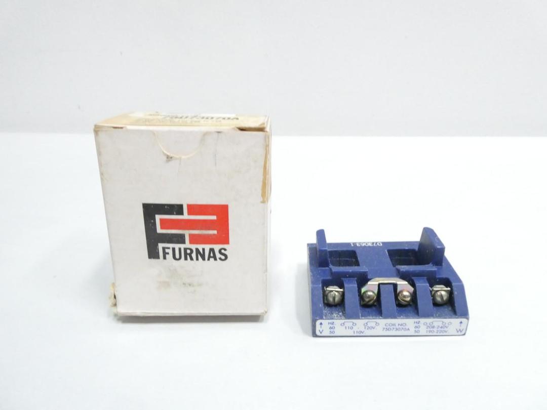 FURNAS 75D73070A DUAL VOLTAGE COIL 110-120/208-240V-AC