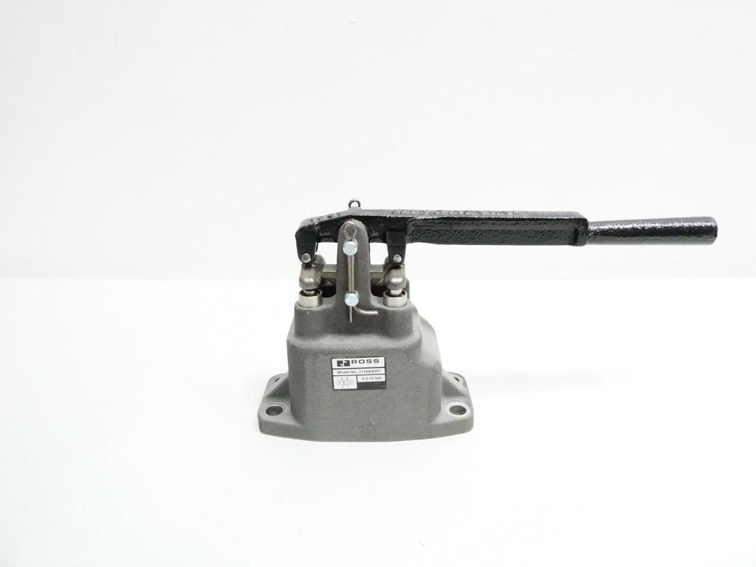 ROSS 3126A4007 MANUALLY HORIZONTAL HAND LEVER VALVE 0.3-10BAR