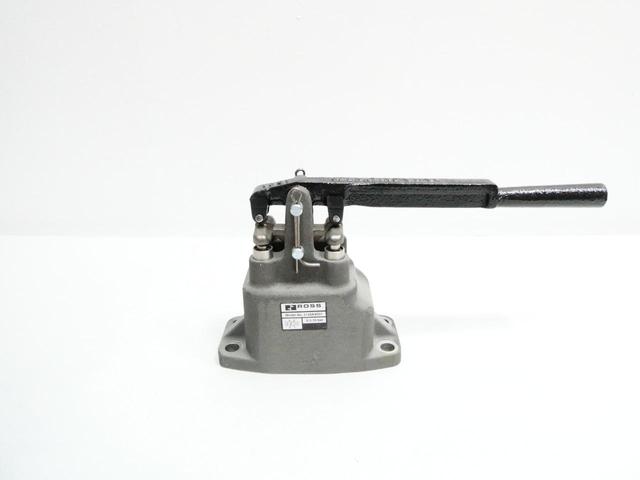 ROSS 3126A4007 MANUALLY HORIZONTAL HAND LEVER VALVE 0.3-10BAR