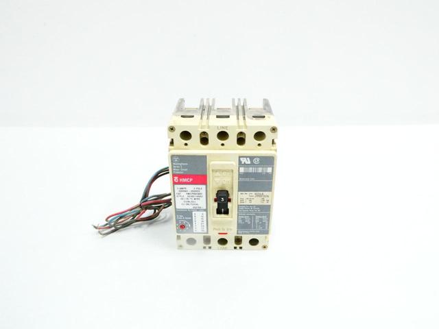 WESTINGHOUSE HMCP003A0C MOLDED CASE CIRCUIT BREAKER 3P 3A AMP 600V-AC
