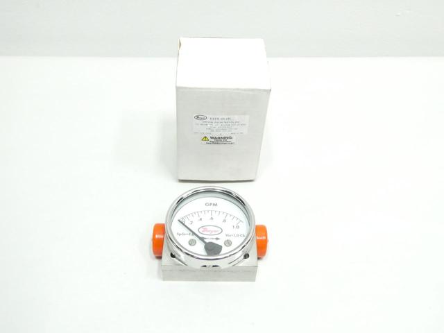 DWYER DTFW-1S-1W VARIABLE AREA FLOW METER 0-1GPM