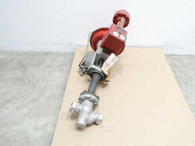 LESLIE 7BXA5PL PNEUMATIC STEEL SOCKET WELD CONTROL VALVE 1-1/2IN 600