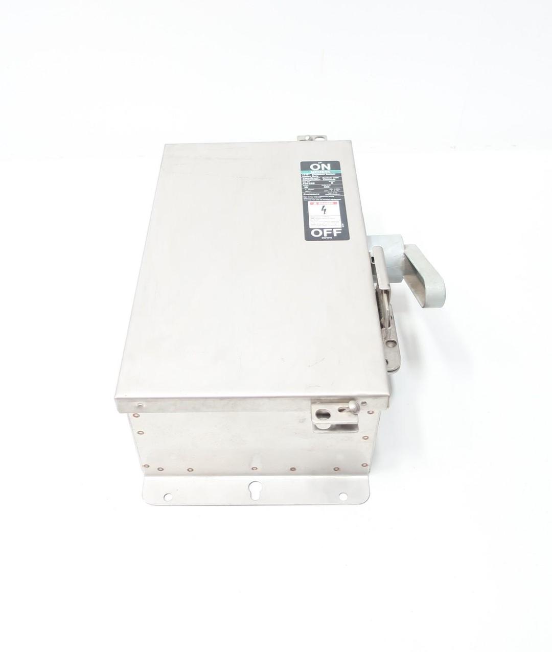 SIEMENS F351SS FUSIBLE DISCONNECT SWITCH 3P 30A AMP 600V-AC