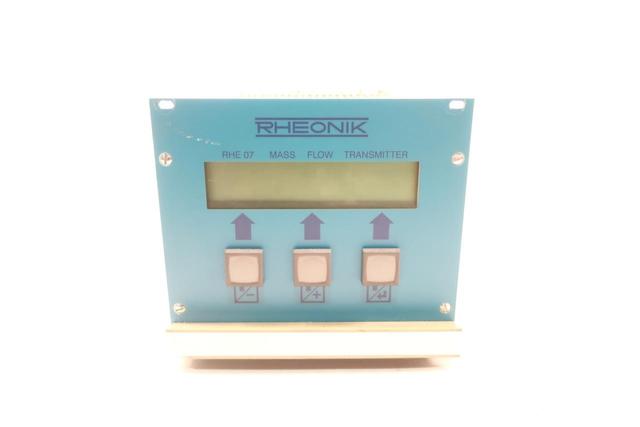 RHEONIK RHE 07 MASS FLOW TRANSMITTER 115V-AC