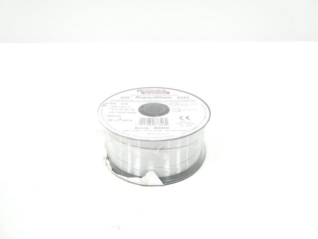 LINCOLN ELECTRIC 4043 14DX079G43 SUPERGLAZE MIG WELDING WIRE 0.035IN 1LB
