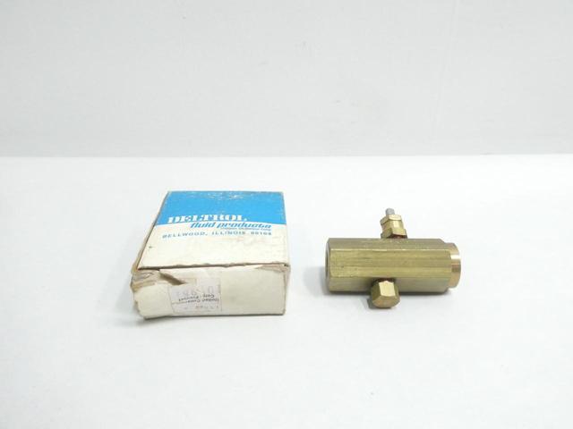 DELTROL F20B PNEU-TROL PNEUMATIC FLOW CONTROL VALVE 1/4IN NPT