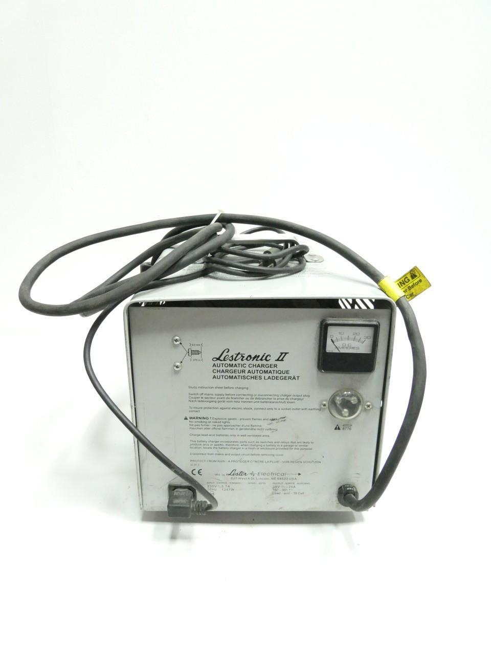 LESTER 20710 BATTERY CHARGER 230V