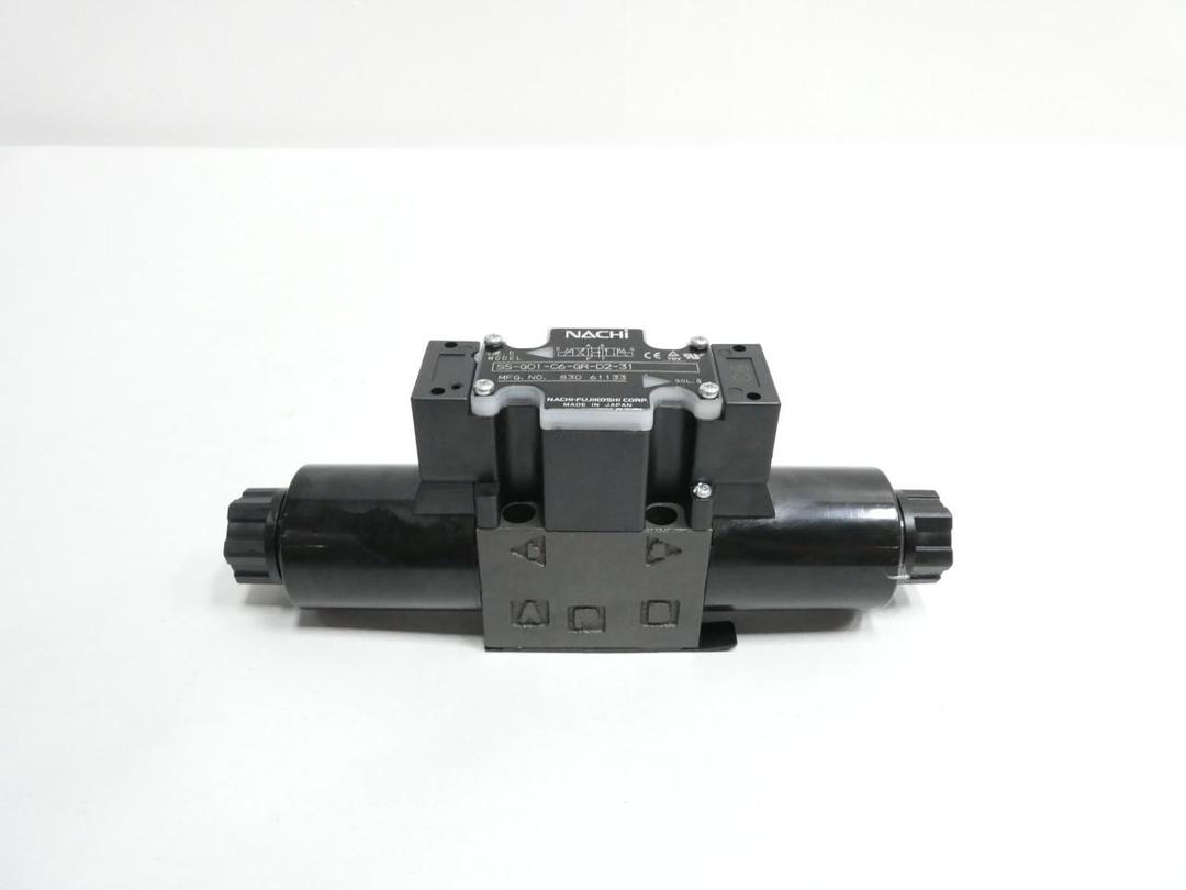 NACHI SS-G01-C6-GR-D2-31 HYDRAULIC SOLENOID VALVE 24V-DC