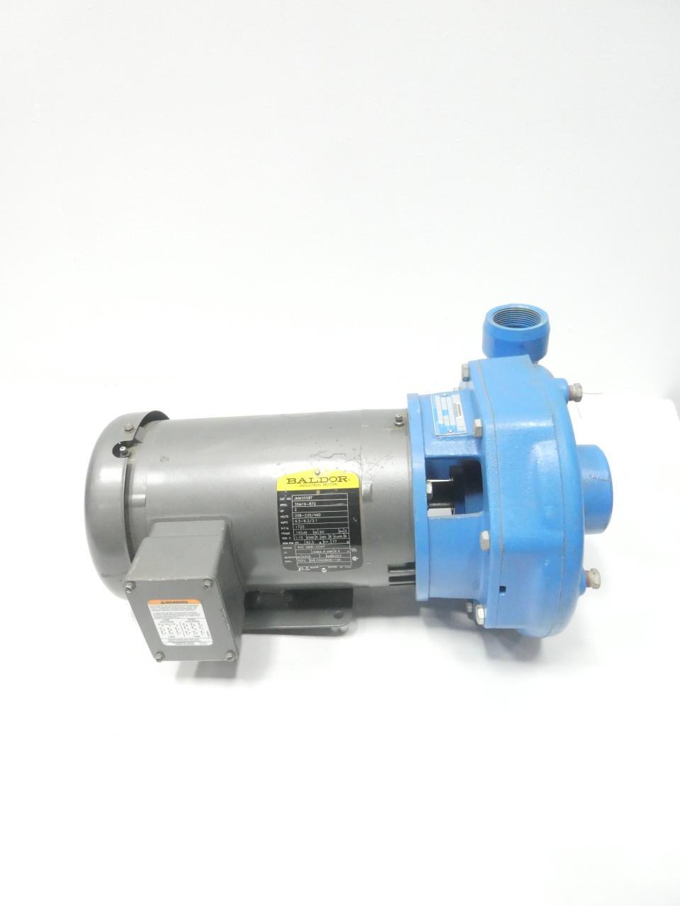 GOULDS 3656 CENTRIFUGAL PUMP 2HP 208-230/460V-AC 1.5X2-8