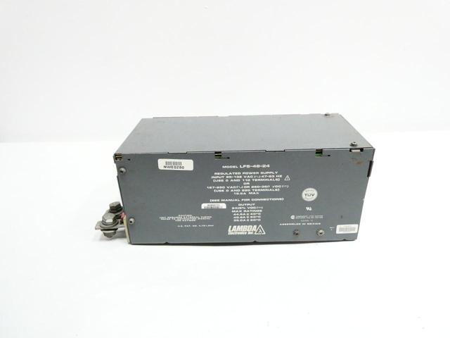 LAMBDA LFS-48-24 POWER SUPPLY 95-132V-AC 35/40.5/44.5A AMP 24V-DC