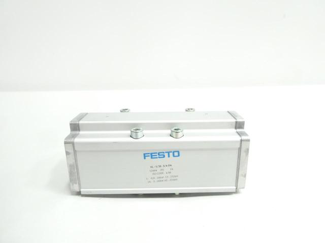 FESTO VL-5/3E-3/4-D-4 PNEUMATIC VALVE 45-232PSI