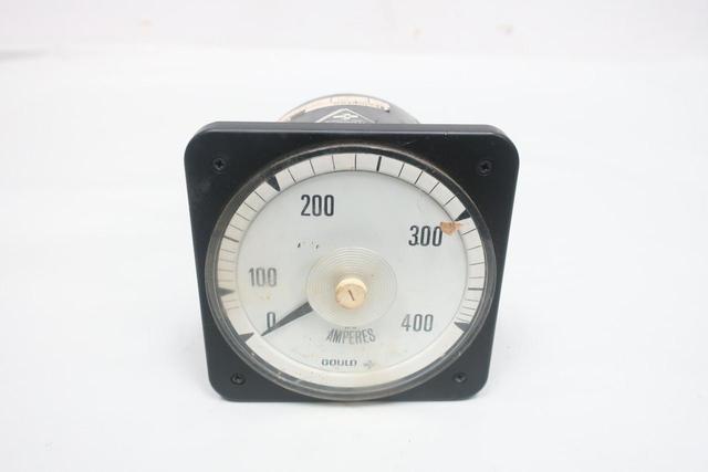 CROMPTON 077-08 AA-LSSC AMMETER 0-400A AMP